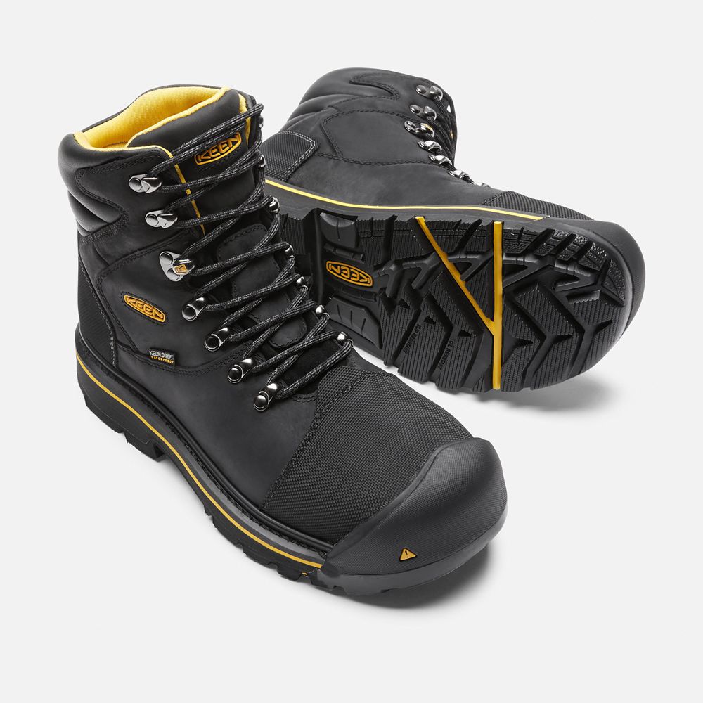 Keen Arbetskängor Herr Svarta - Milwaukee Waterproof (Steel Toe) - 853140HCF